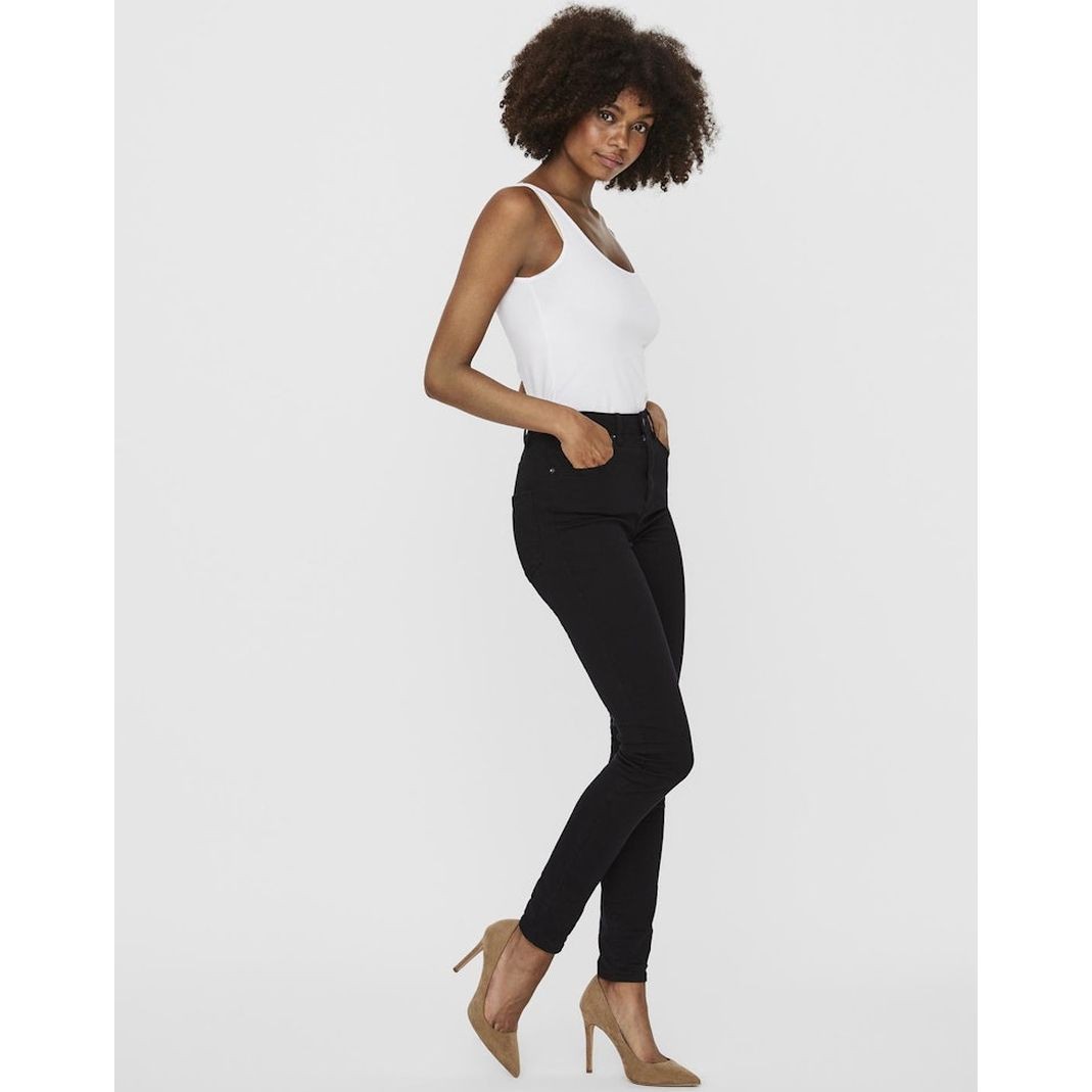 VERO MODA Marškinėliai moterims, Balta, VMMAXI MY SOFT LONG 4