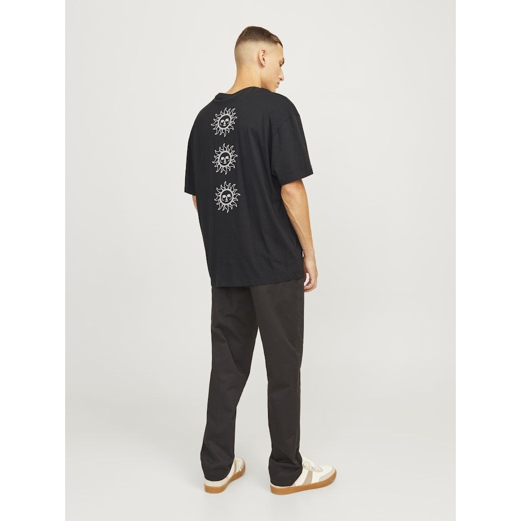 JACK & JONES Marškinėliai vyrams, Juoda, Mystic tee 4