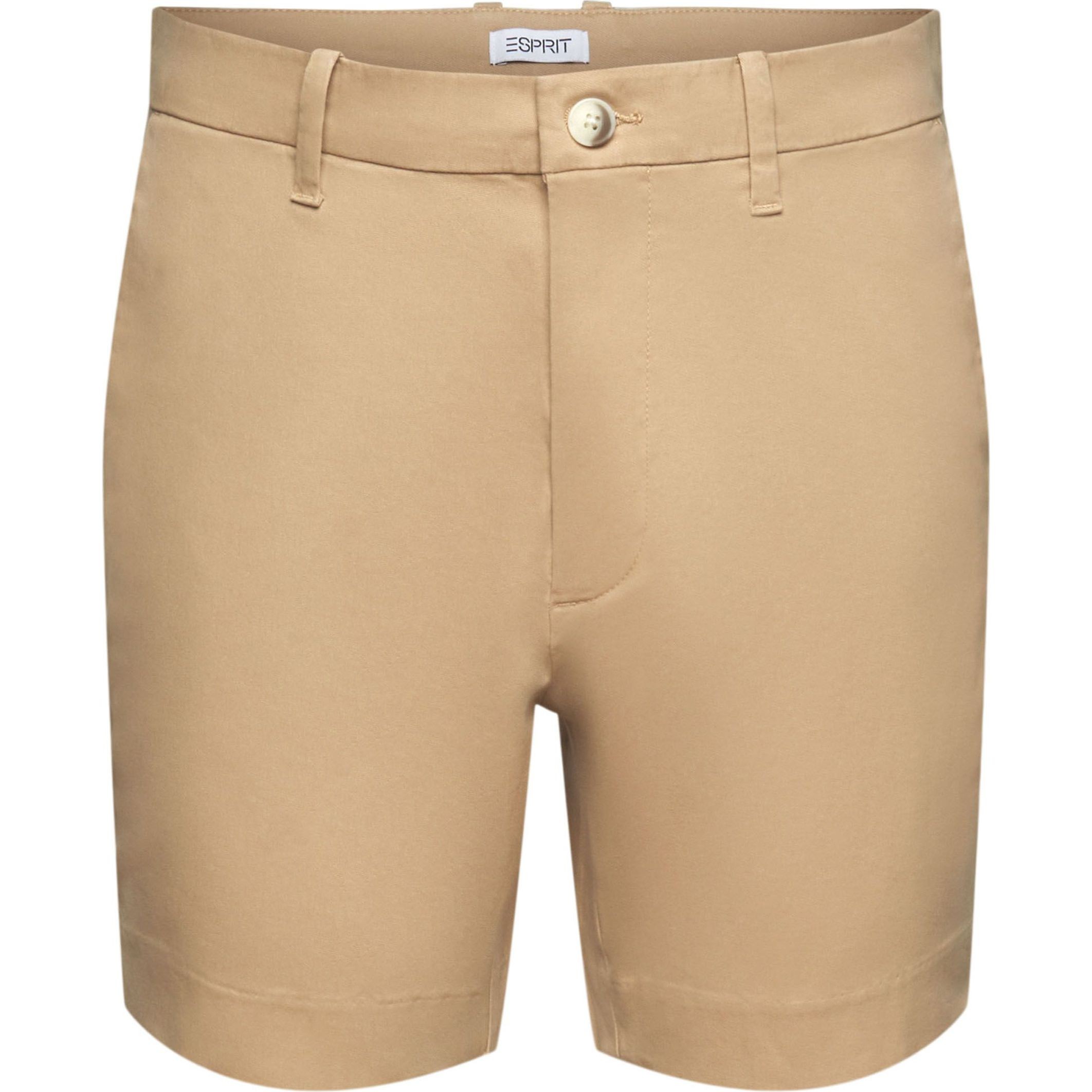 ESPRIT Šortai vyrams, Smėlio, Slim Shorts 1