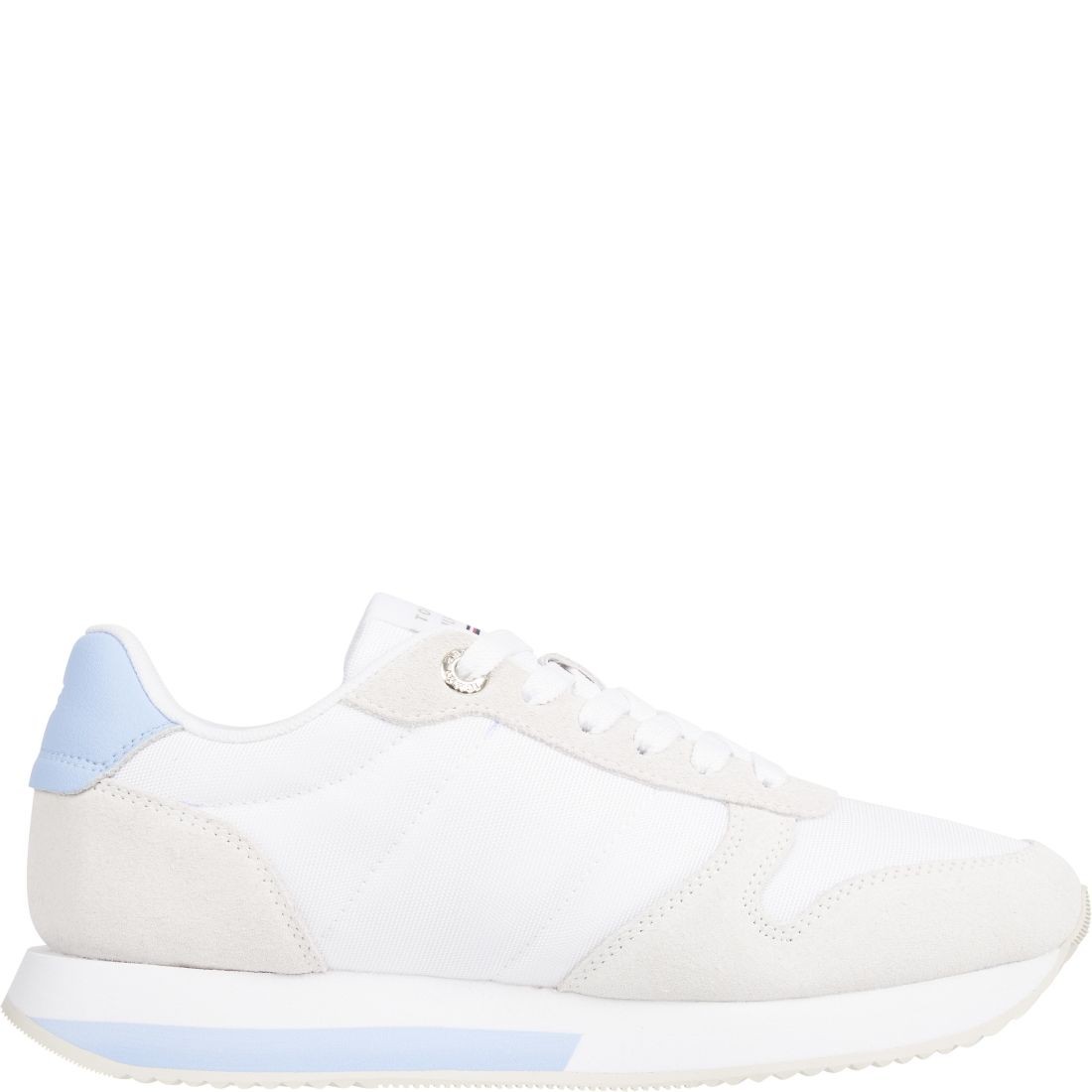 TOMMY HILFIGER Sportiniai bateliai moterims, Mėlyna, Runner with webbing sport shoe 3