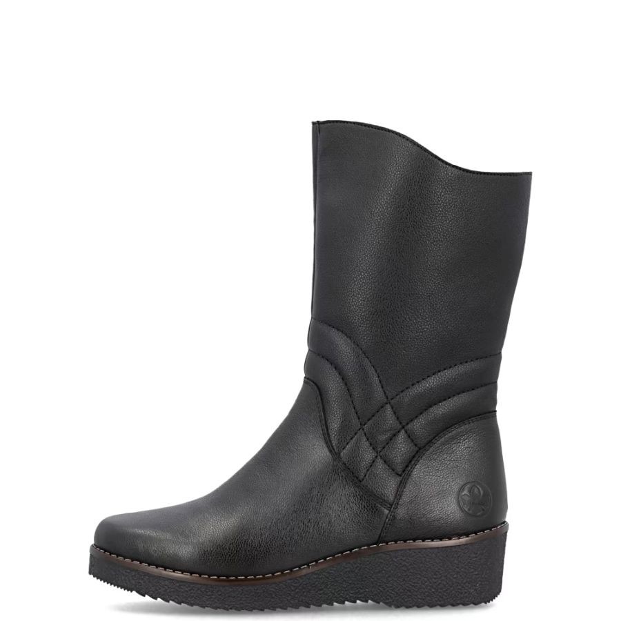 RIEKER Aulinukai moterims, Juoda, Booties 2