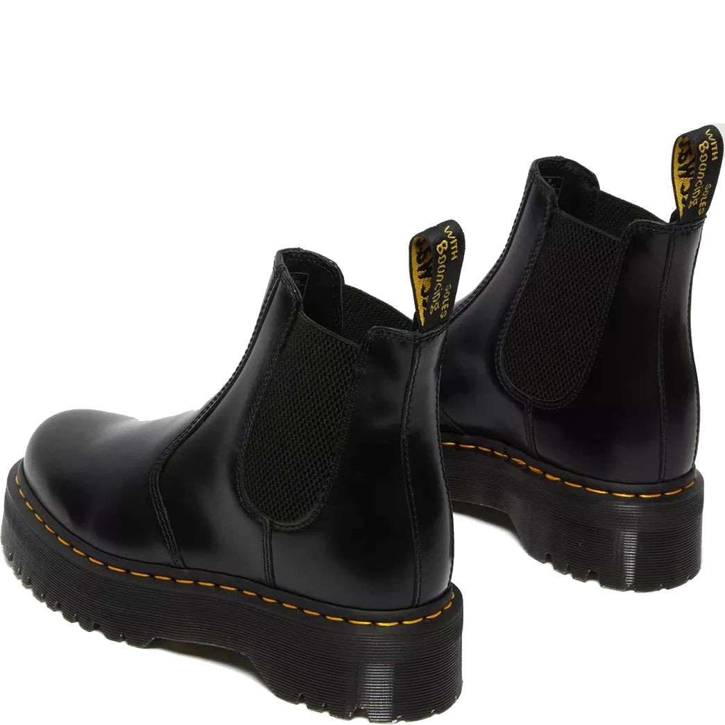 DR. MARTENS Aulinukai, Juoda, 2976 Quad Smooth Booties 4