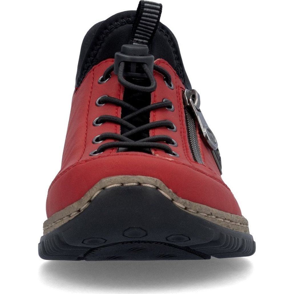 RIEKER Laisvalaikio bateliai moterims, Raudona, Ladies shoes 6