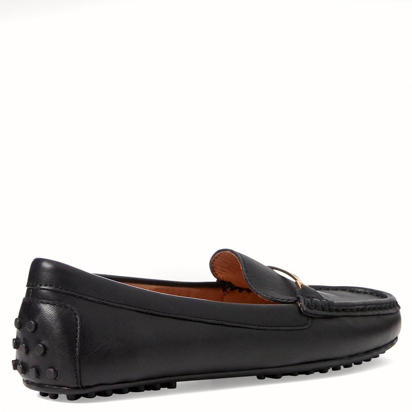 LAUREN RALPH LAUREN Mokasinai moterims, Juoda, Briony flats moccasin 3