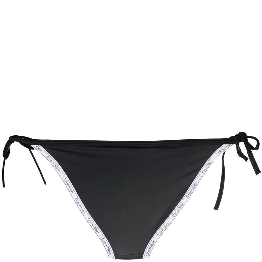 CALVIN KLEIN UW Apatinė kostiumėlio dalis moterims, Juoda, String side tie 2