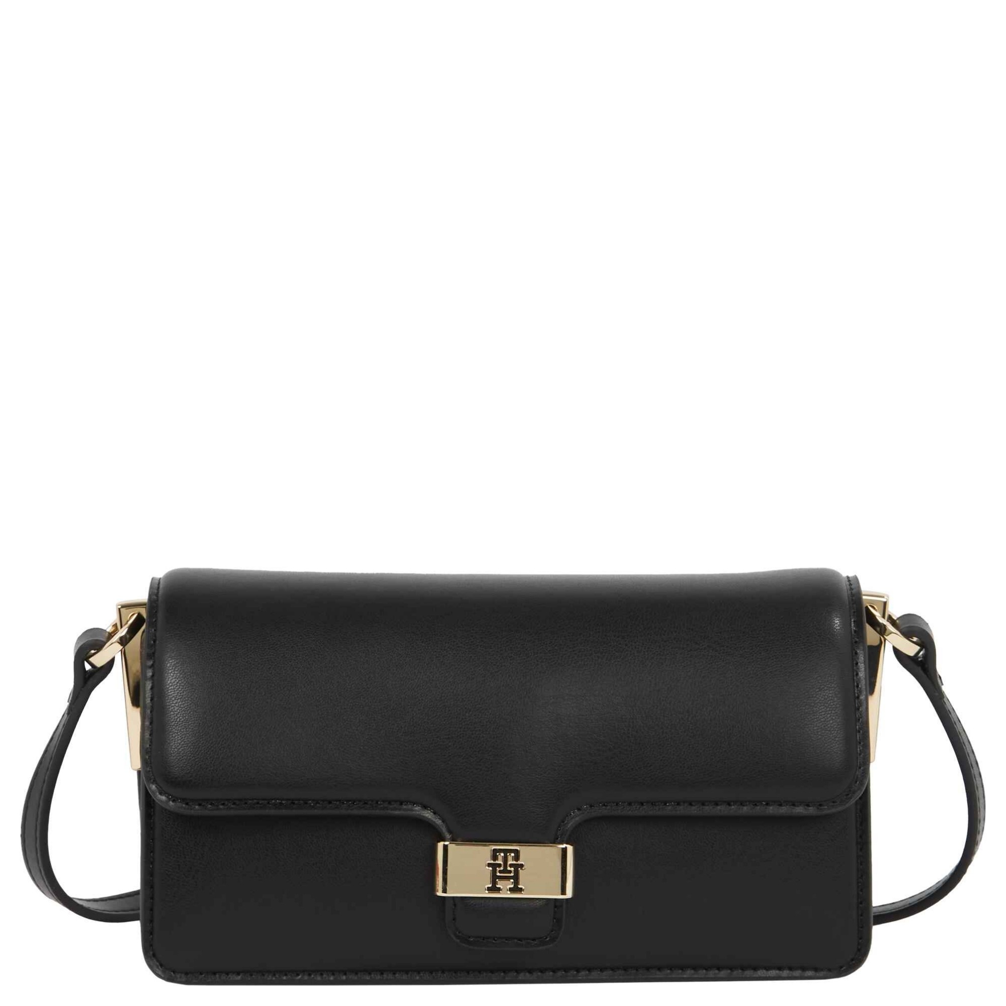 TOMMY HILFIGER Rankinė per petį moterims, Juoda, TH heritage mini crossover 1