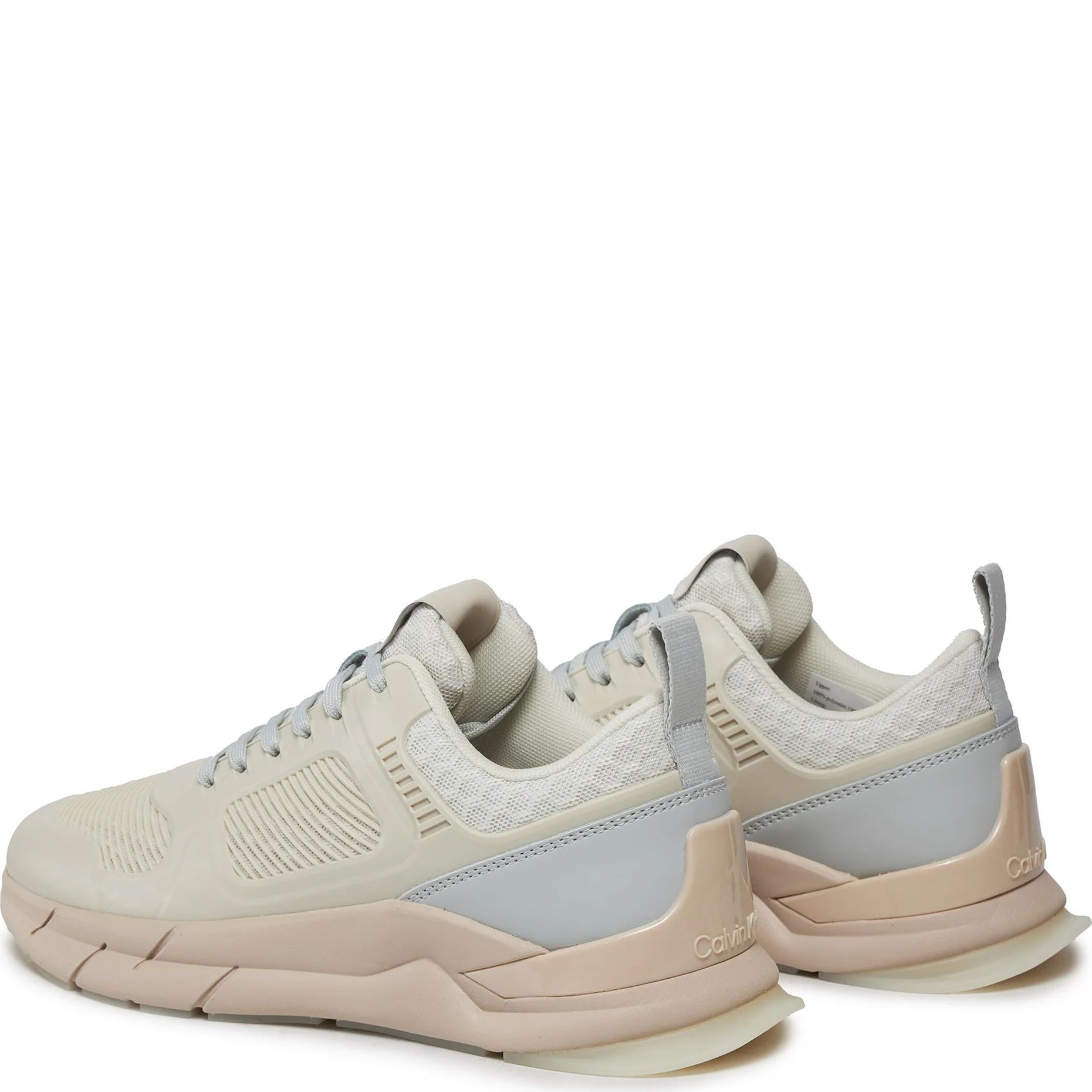 CALVIN KLEIN Laisvalaikio bateliai moterims, Smėlio, Lace up - caged leisure 3