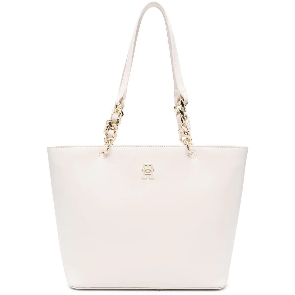 TOMMY HILFIGER Pirkinių krepšys moterims, Smėlio, TH CHIC TOTE 1