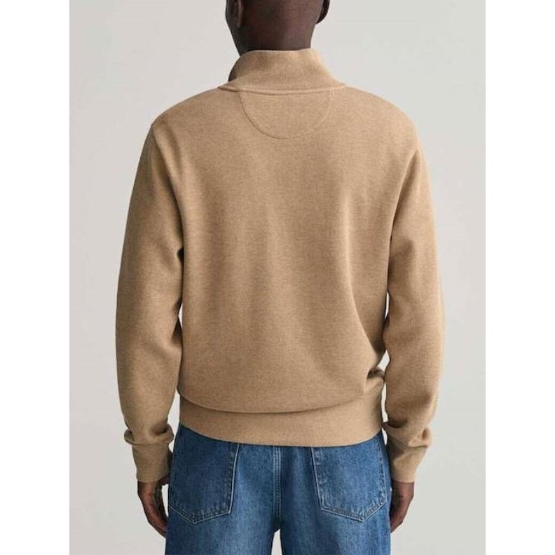 GANT Megztinis vyrams, Balta, SHIELD HALF ZIP 3