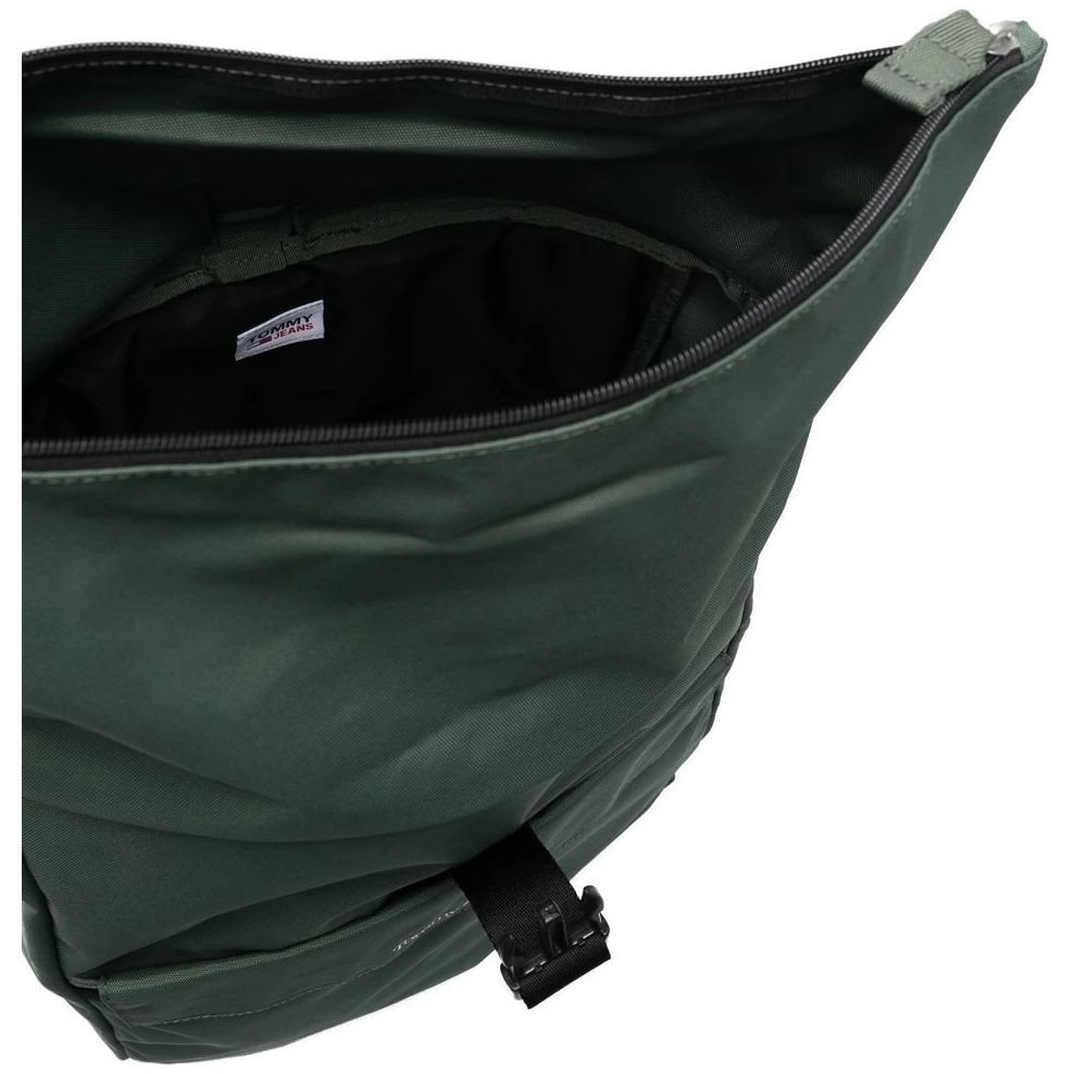 TOMMY JEANS Kuprinė vyrams, Žalia, ESSENTIAL ROLLTOP BACKPACK 4