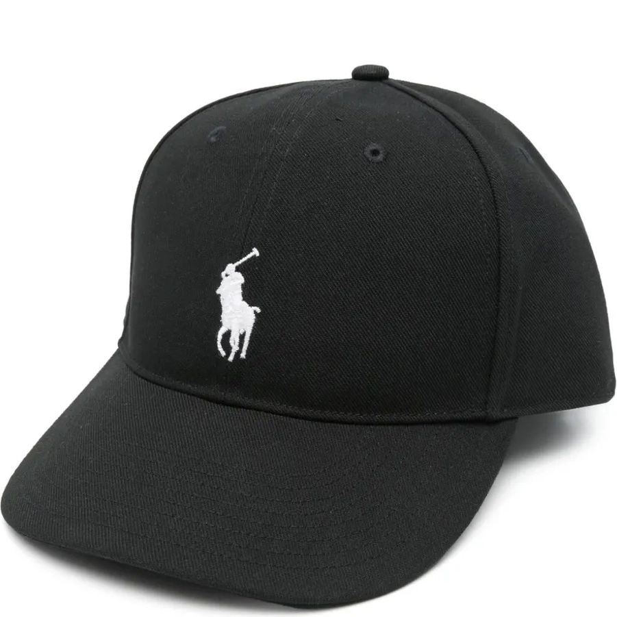 POLO RALPH LAUREN Skrybėlė vyrams, Juoda, Highcrwn cap 1