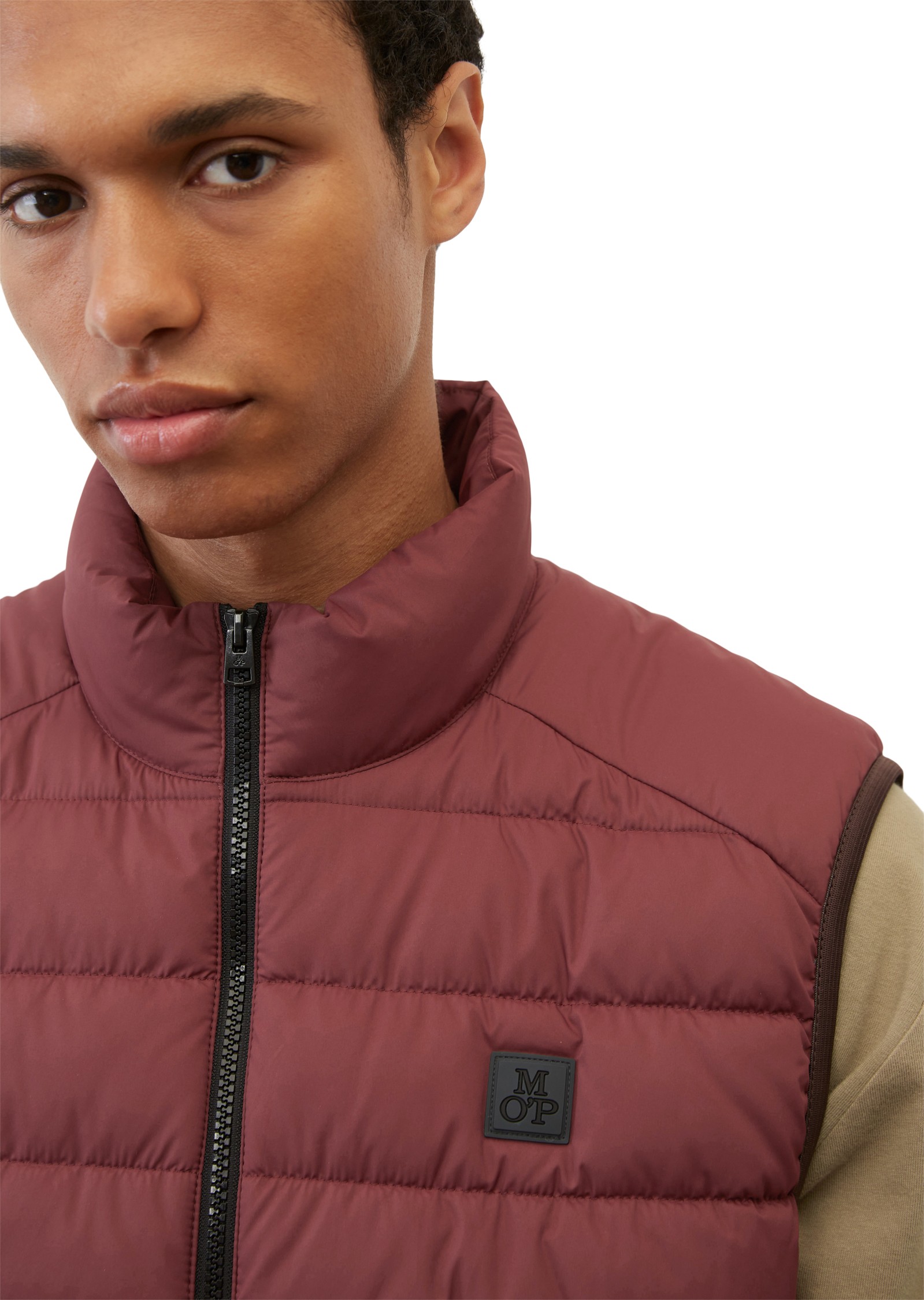 MARC O'POLO Vest vyrams, baby aubergine 4