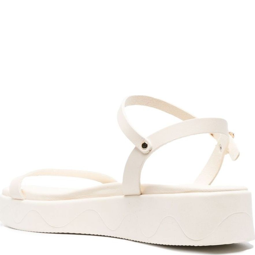 ANCIENT GREEK SANDAL Basutės moterims, Balta, Irida vachetta  sandals 3