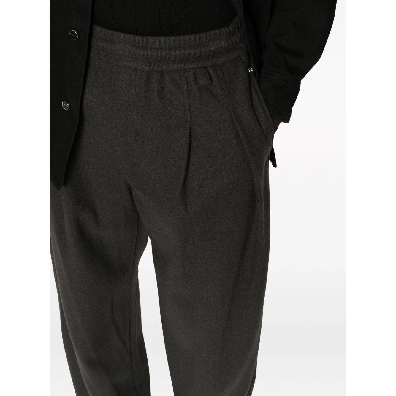 WOOYOUNGMI Laisvalaikio kelnės vyrams, Pilka, Mens pants 3