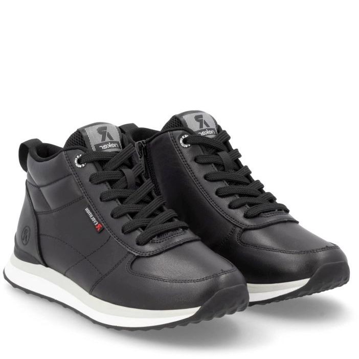 RIEKER EVOLUTION Aulinukai moterims, Juoda, Ladies mid height boots 1