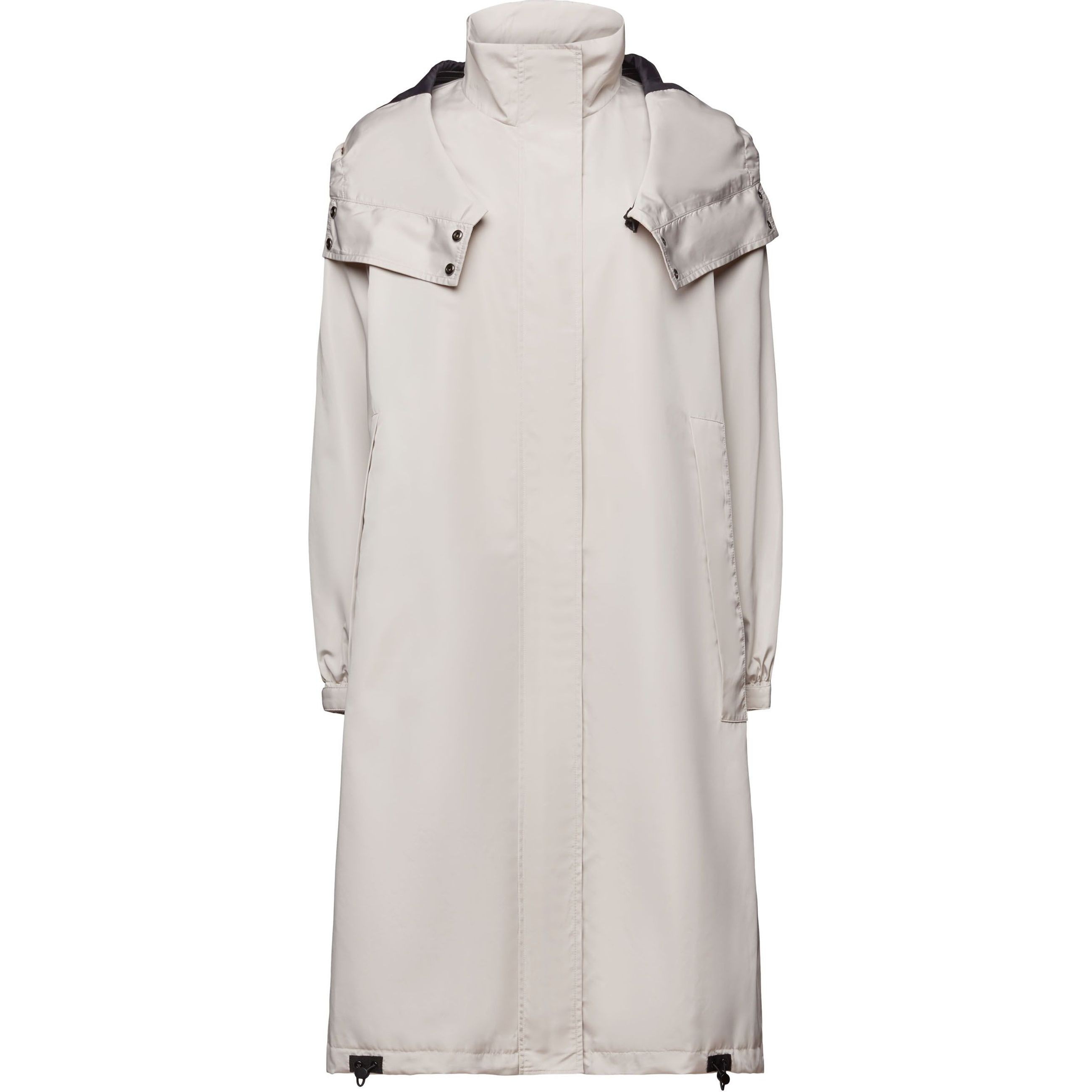 ESPRIT Paltas moterims, Smėlio, Detachable Hooded Jacket 1