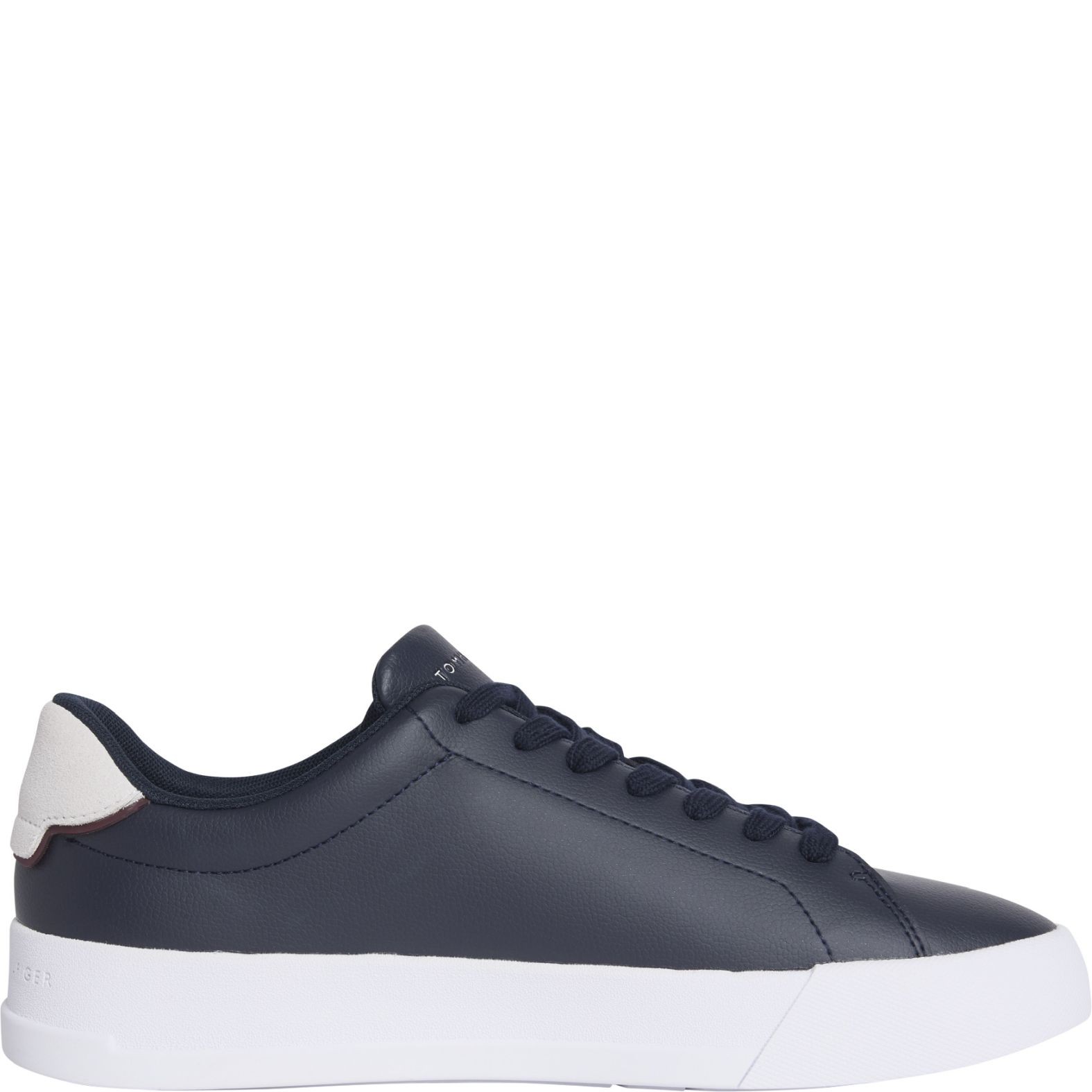 TOMMY HILFIGER Laisvalaikio bateliai vyrams, Mėlyna, Court detail sneaker 7