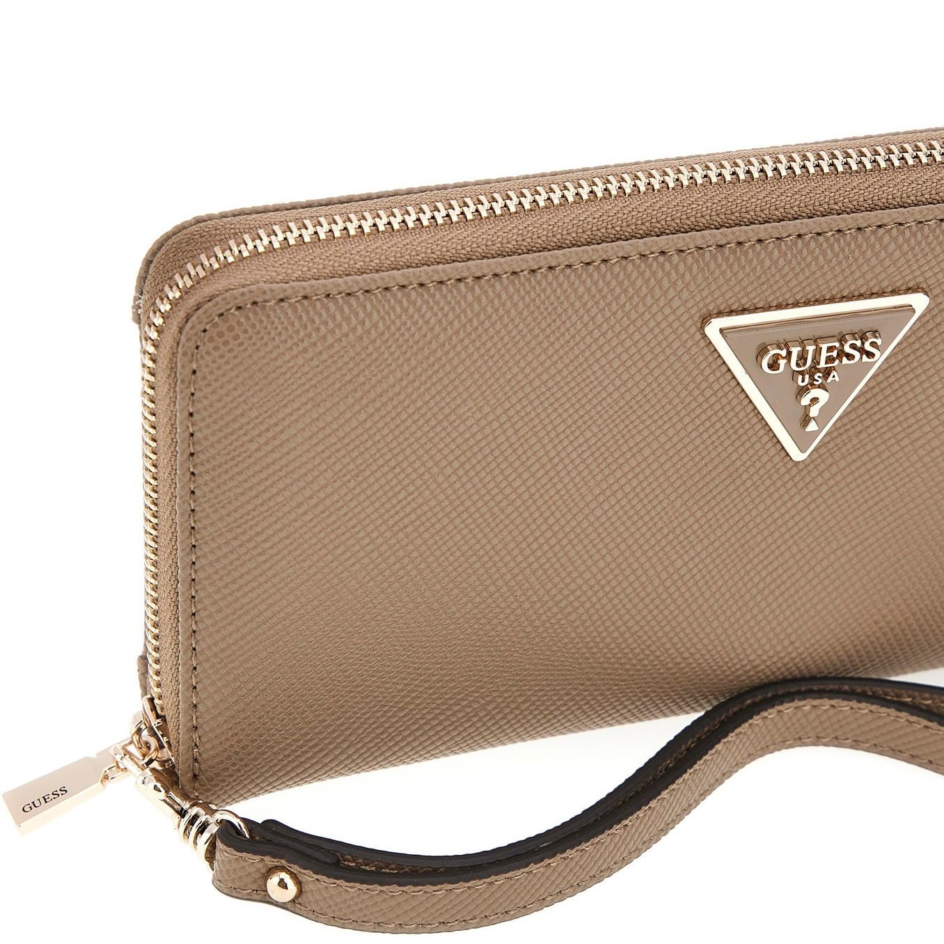 GUESS Piniginė moterims, Smėlio, Laurel wallet 4