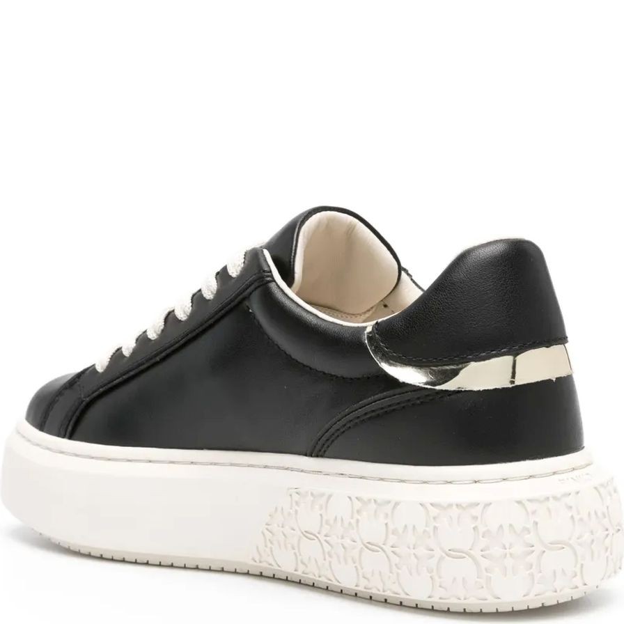 PINKO Laisvalaikio bateliai moterims, Juoda, Yoko 01 - sneaker 3