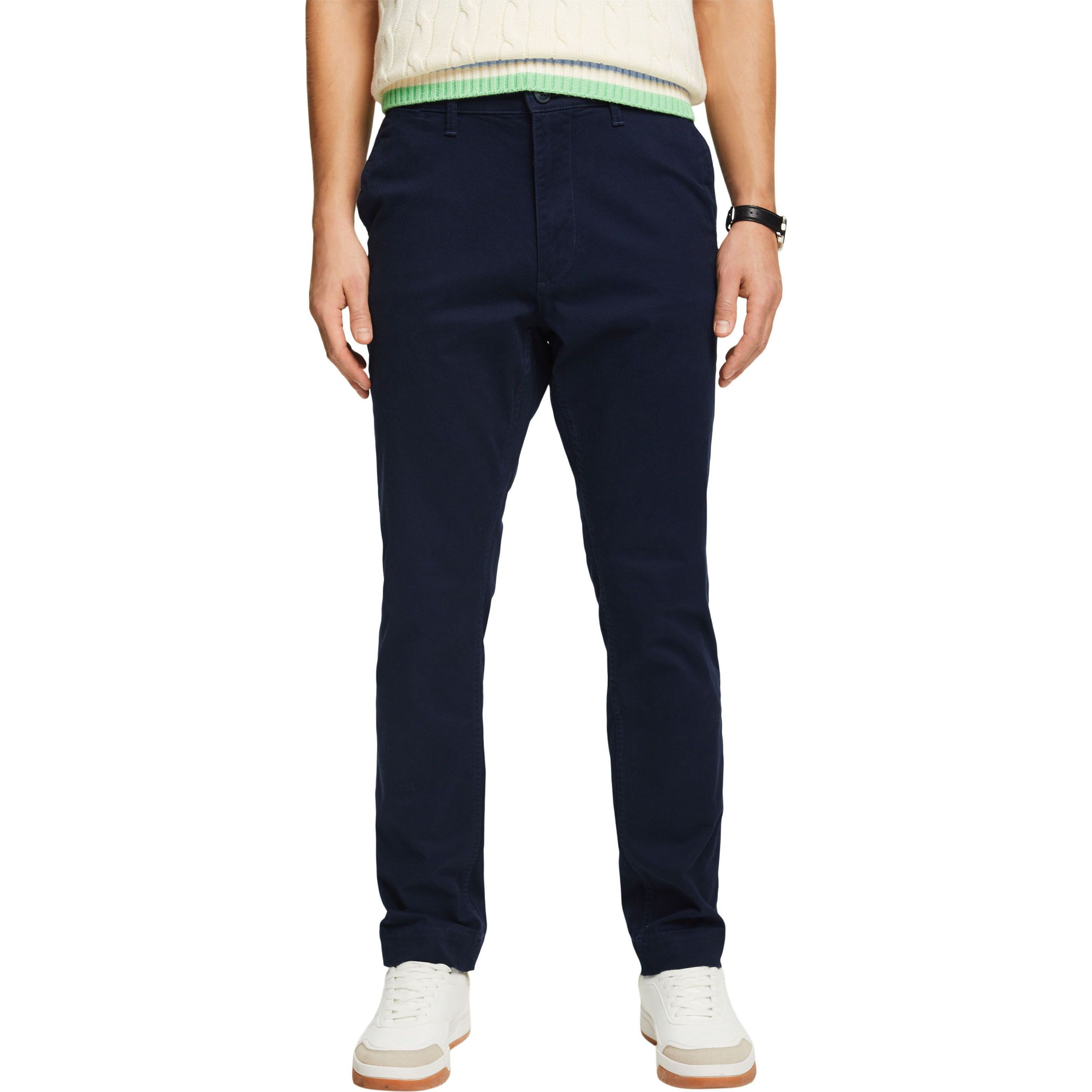 ESPRIT Kelnės vyrams, Mėlyna, Slim Chino 2