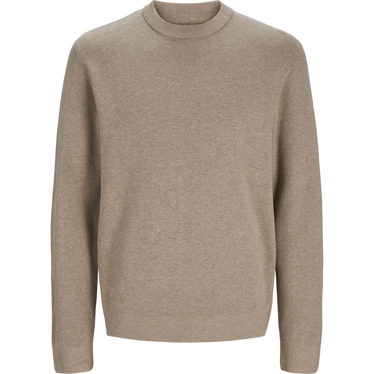 JACK & JONES Megztinis vyrams, Ruda, Milano stitch knit crew neck 1
