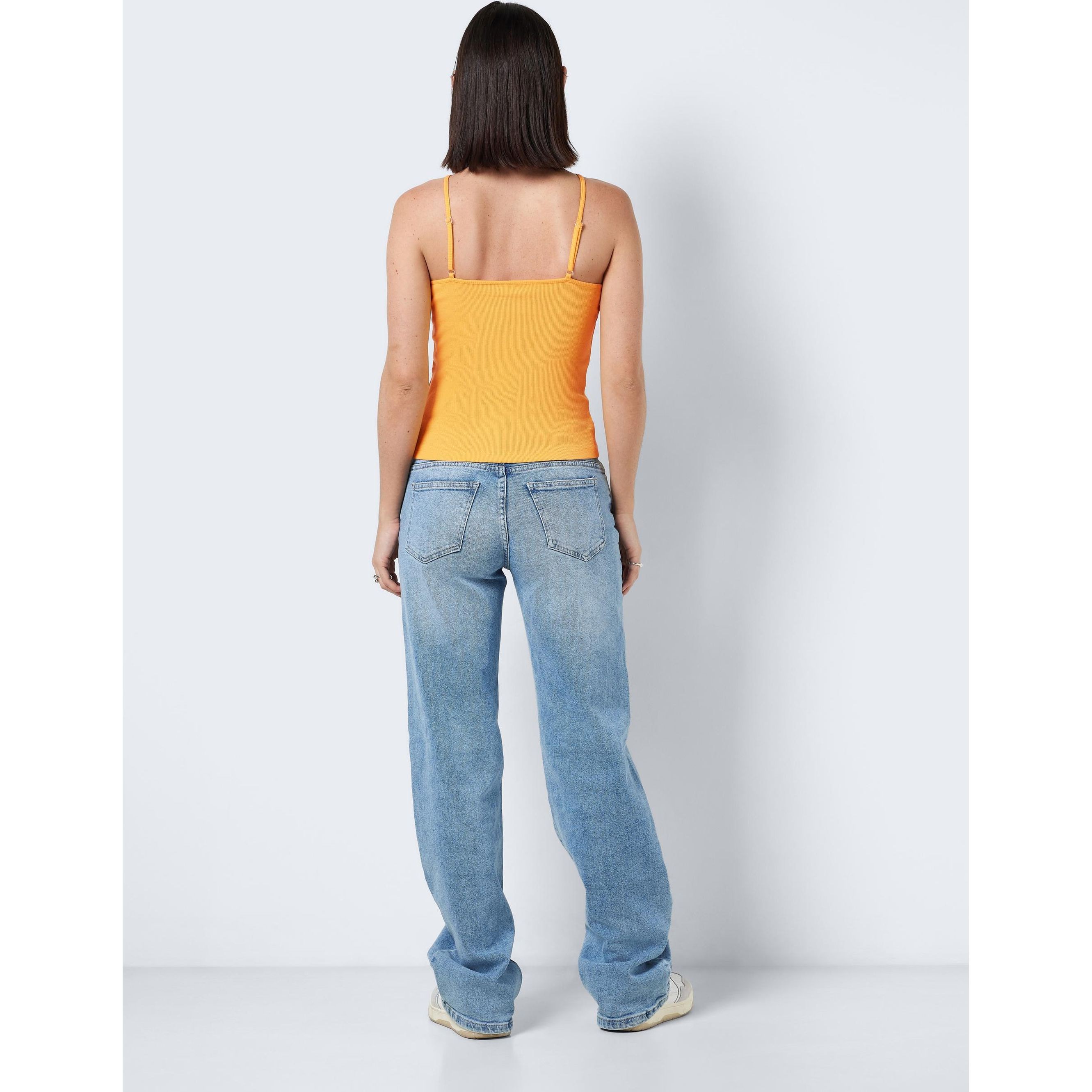 NOISY MAY Palaidinės moterims, Geltona, NMMAYA S/L TOP NOOS 3