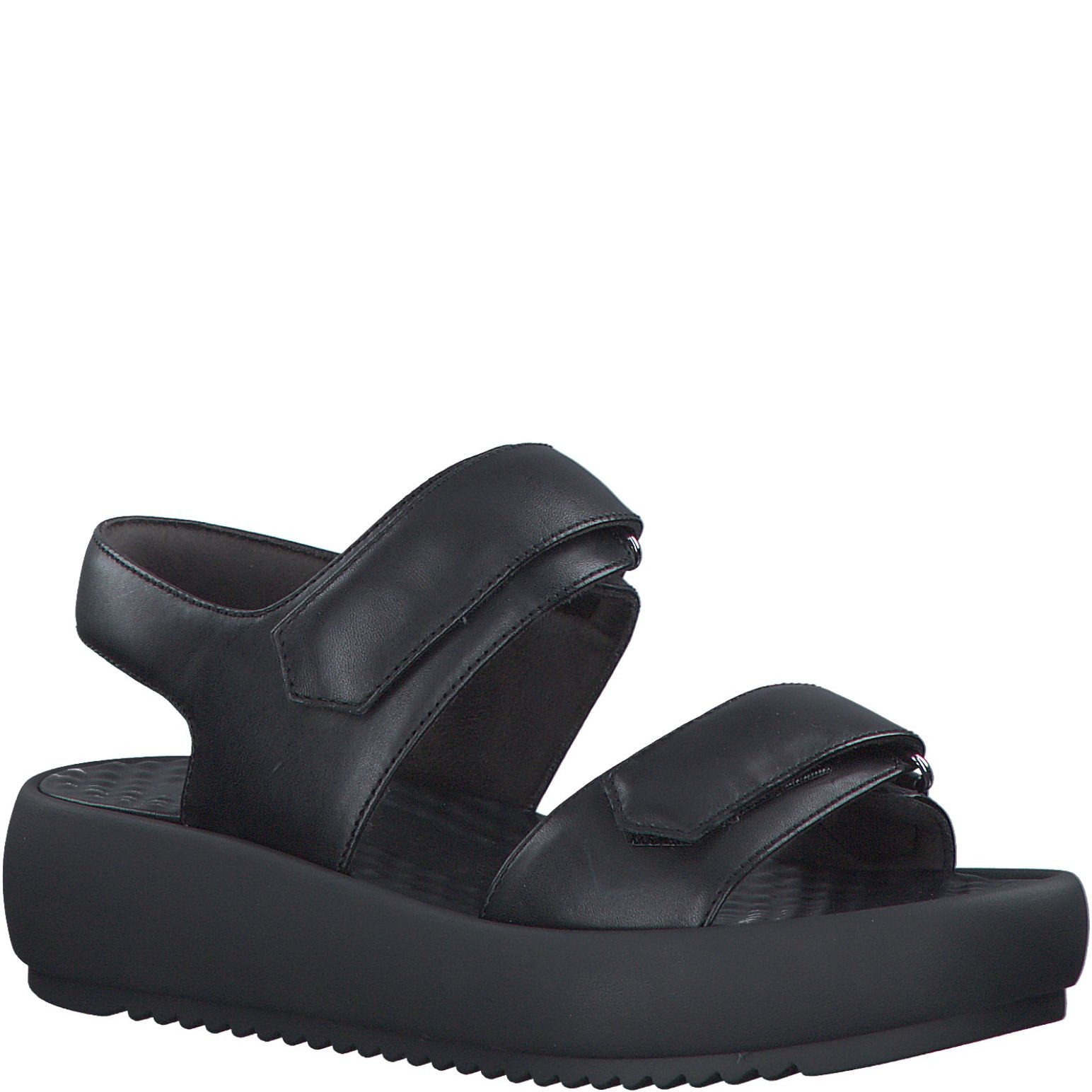 TAMARIS Basutės moterims, Juoda, SANDALS 1