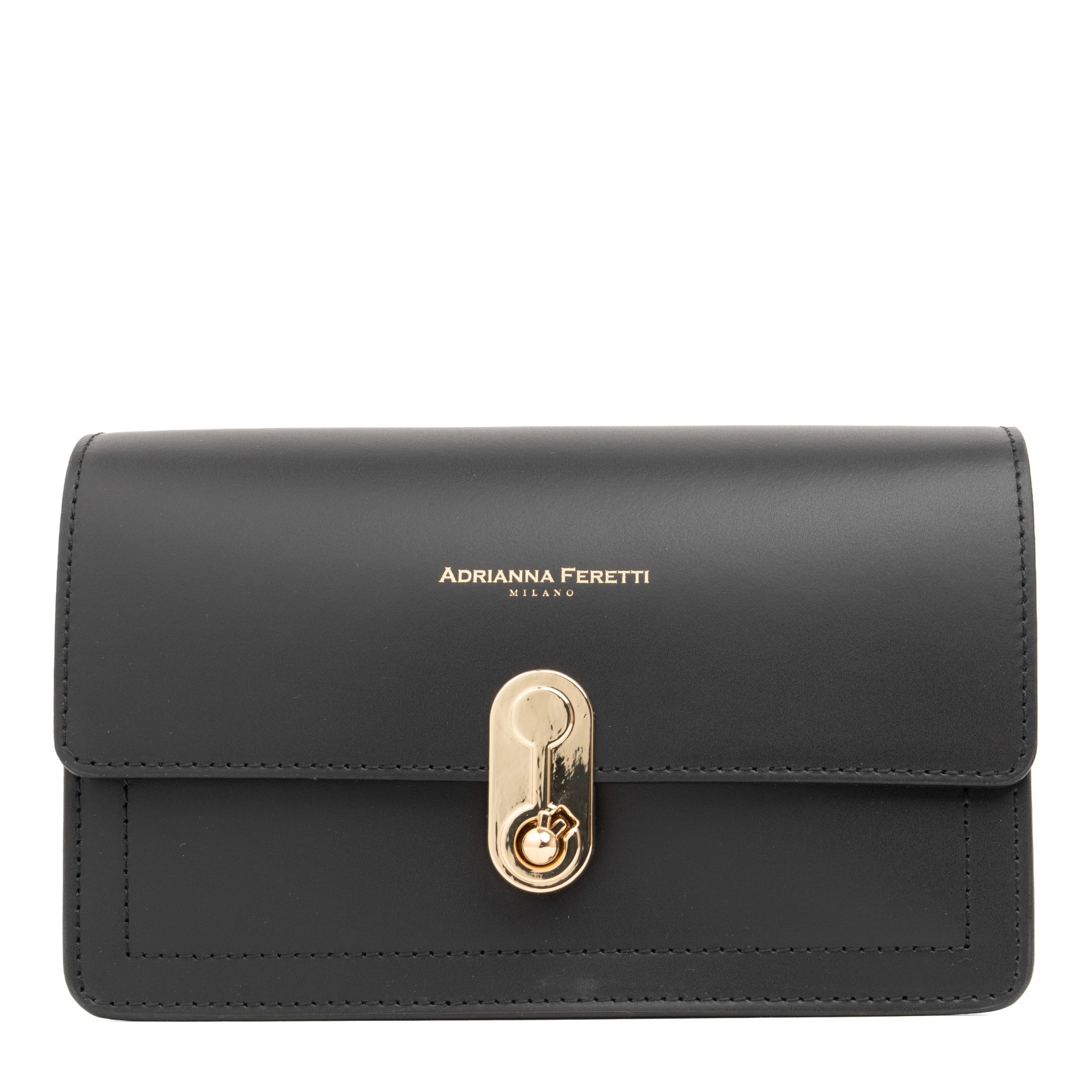 ADRIANNA FERETTI Rankinė per petį moterims, Juoda, Shoul bag 1