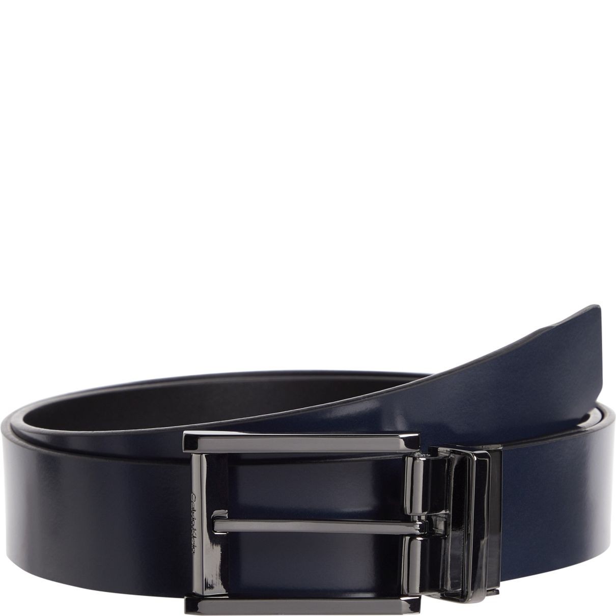 CALVIN KLEIN Diržas vyrams, Juoda, Rev faceted lux 35mm belt 2