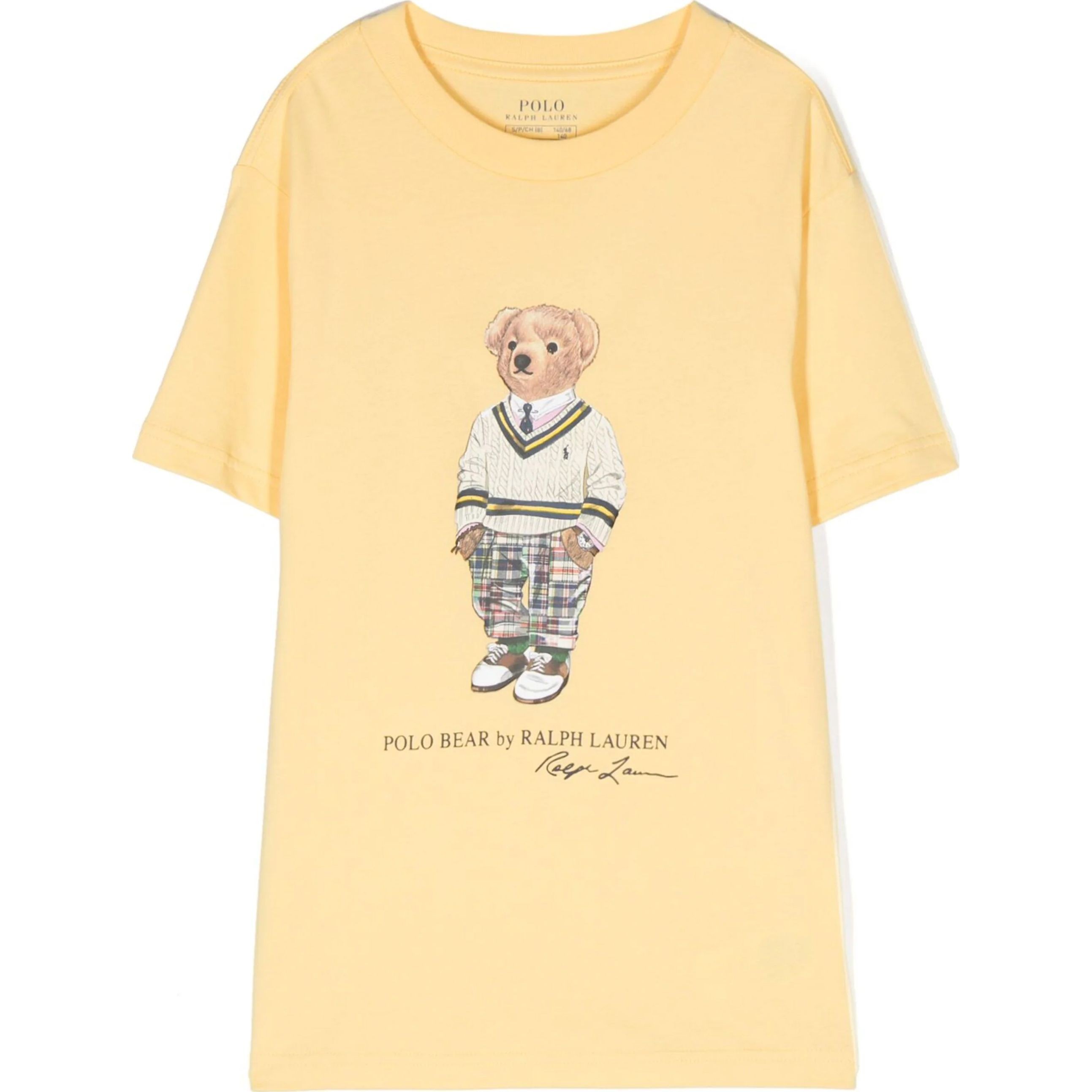 RALPH LAUREN KIDS Marškinėliai trump. rankovėmis berniukams, Geltona, Short sleeve t-shirt (8-20) 1