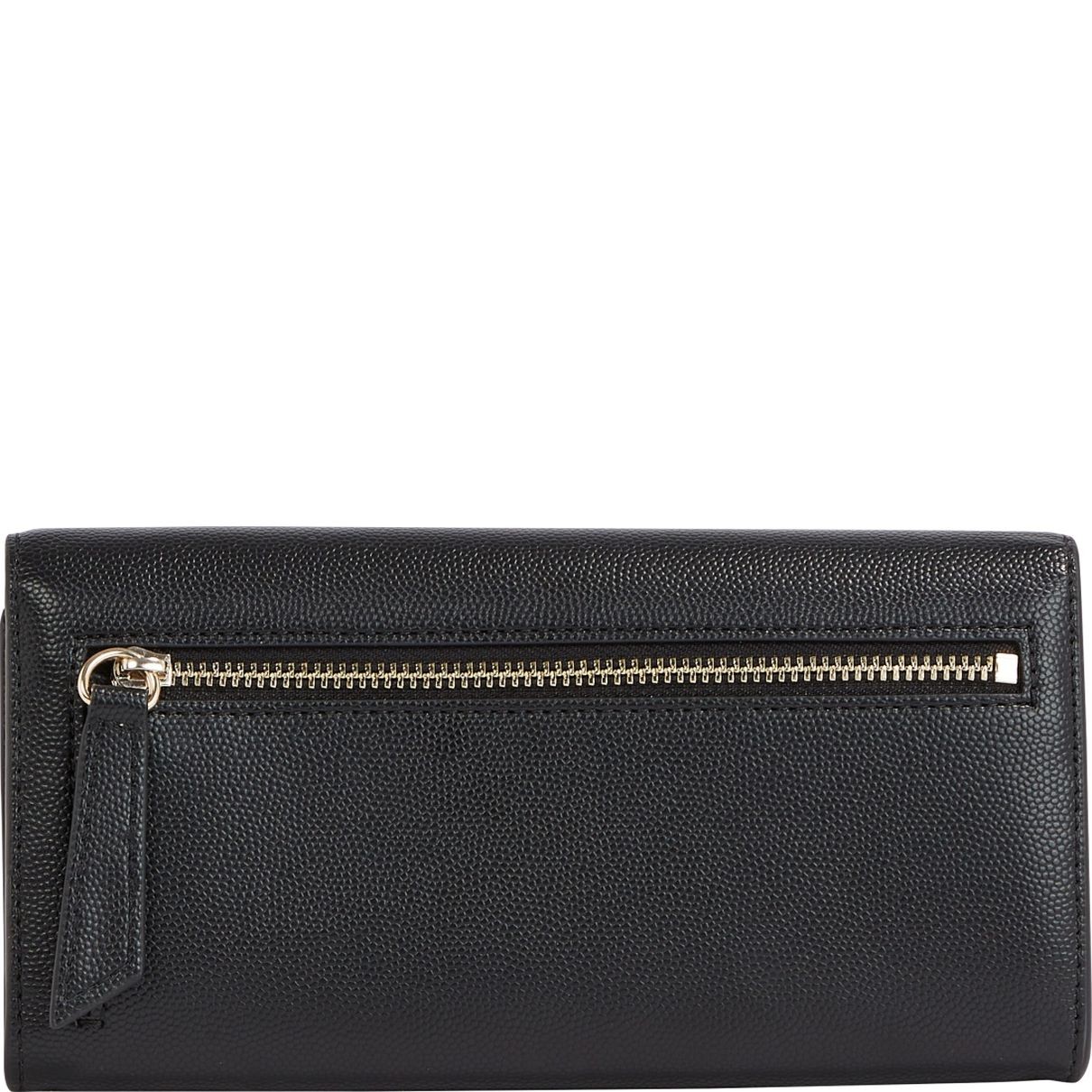 TOMMY HILFIGER Piniginė moterims, Juoda, Timeless large flap wallets 2