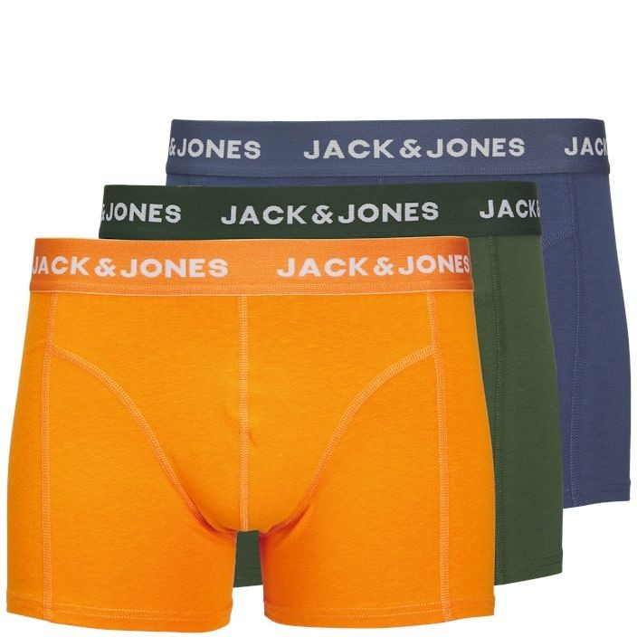 JACK & JONES Ilginti apatiniai vyrams, Žalia, Jackex boxers 1