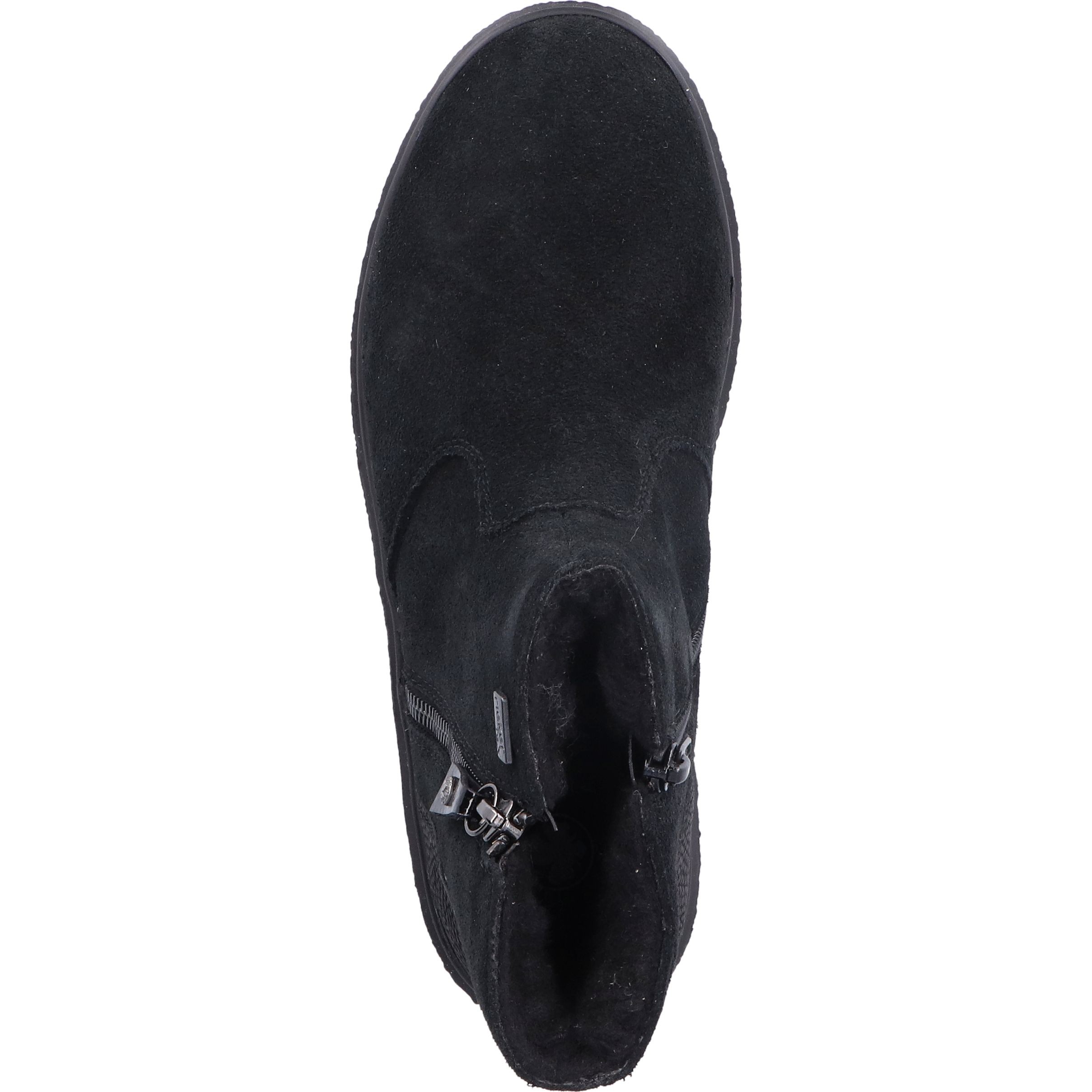 RIEKER Aulinukai moterims, Juoda, Ladies mid height boots 8