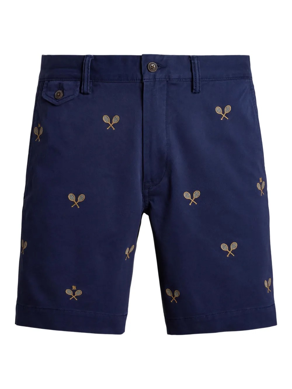 POLO RALPH LAUREN Kelnės vyrams, Mėlyna, Flat front