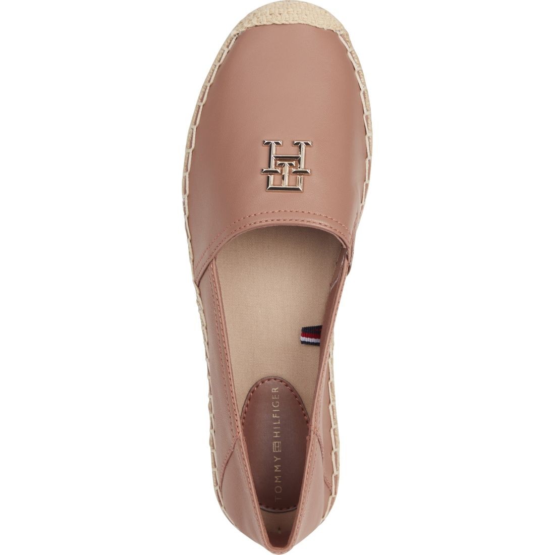 TOMMY HILFIGER Espadrilės moterims, Ruda, Essential espadrille 5