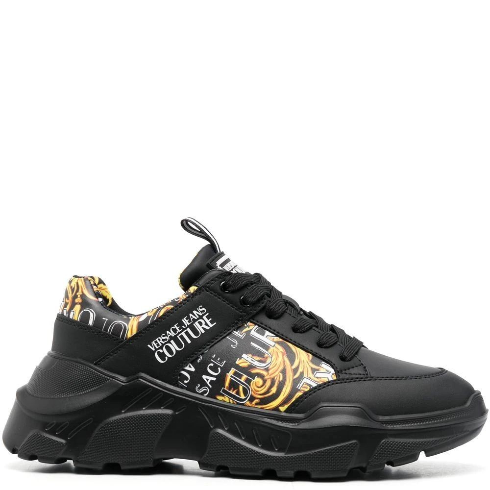 VERSACE JEANS CUTURE Bateliai - vyrams, BLACK/GOLD, Fondo speedtrack shoes 2