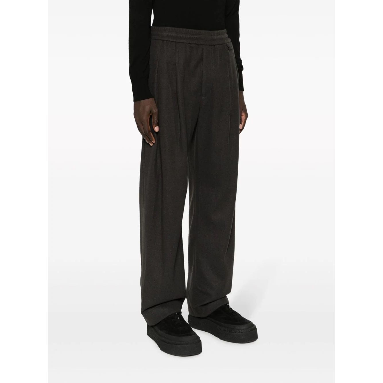 WOOYOUNGMI Laisvalaikio kelnės vyrams, Pilka, Mens pants 1