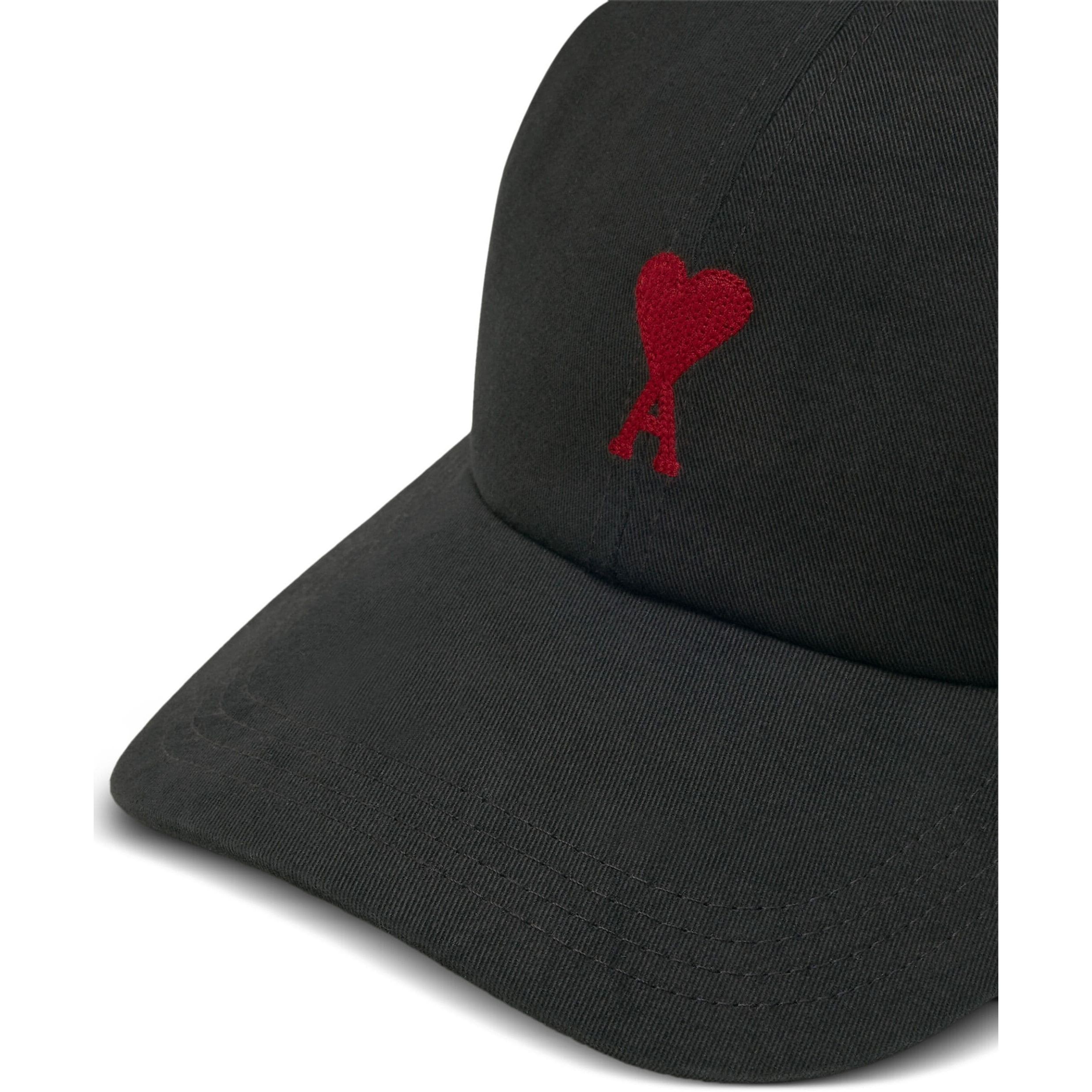 AMI PARIS Kepurė, Juoda, Cap 4