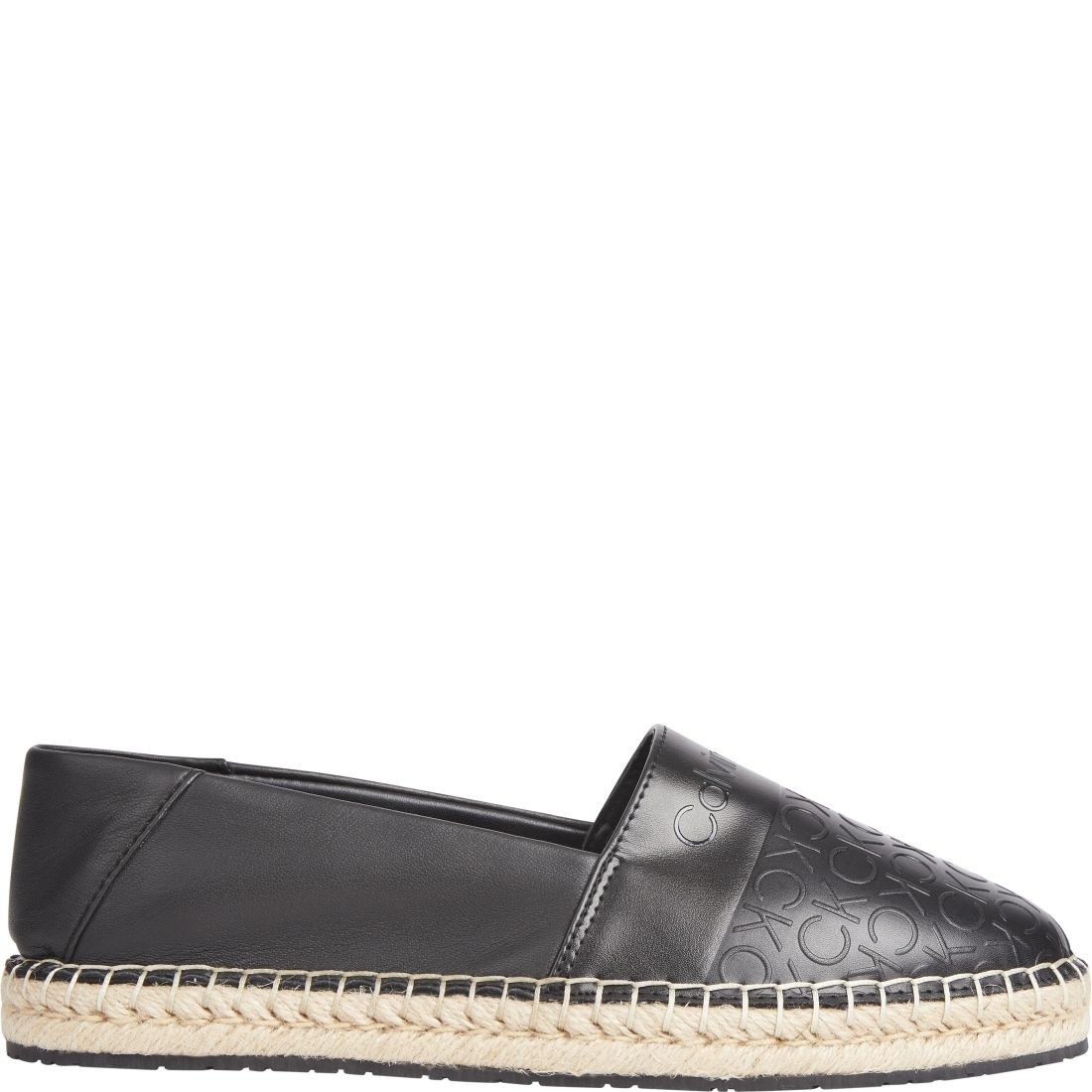 CALVIN KLEIN Espadrilės moterims, Juoda, Espadrille mono 2
