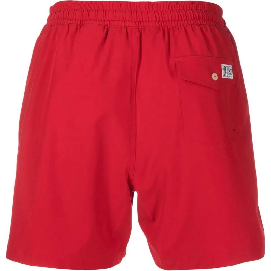 POLO RALPH LAUREN Apatinė kostiumėlio dalis vyrams, Raudona, Traveler-mid-trunk 2