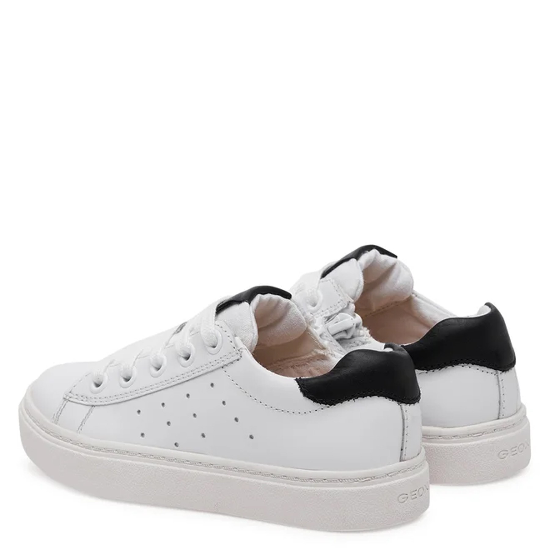 GEOX Laisvalaikio bateliai berniukams, Balta, Nashik leisure 3