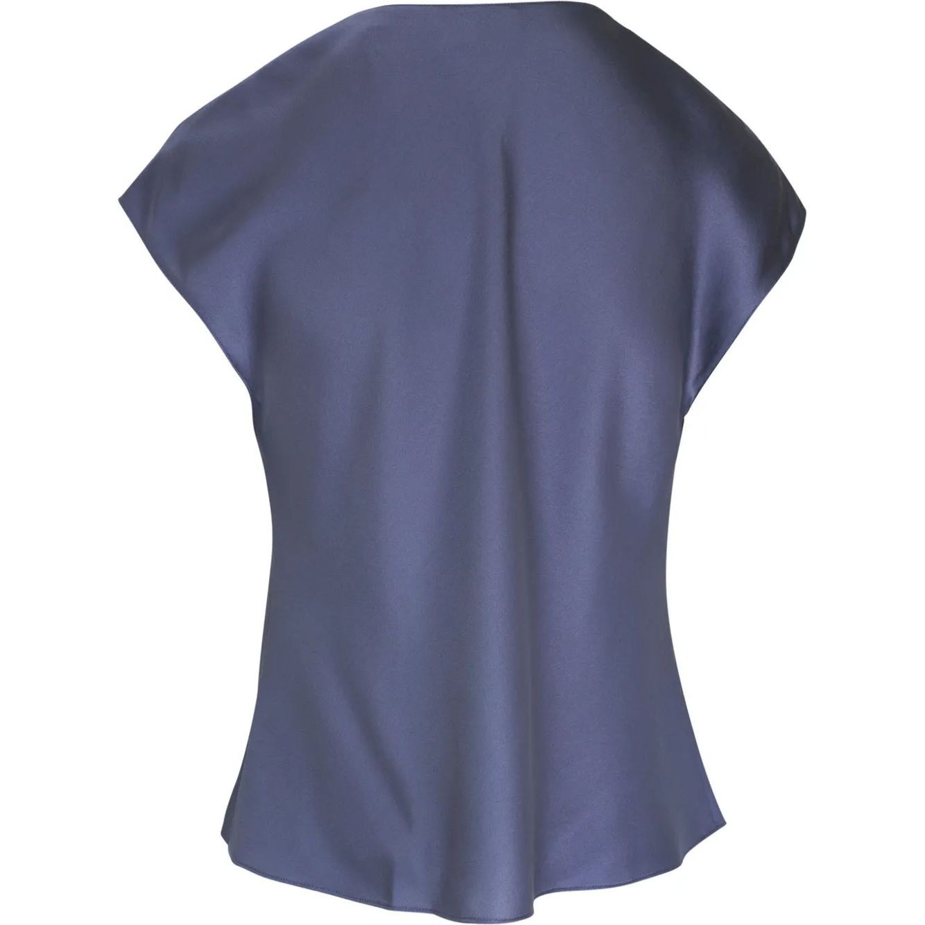 VINCE Palaidinės moterims, Mėlyna, Cowl nk cap slv blouse 2