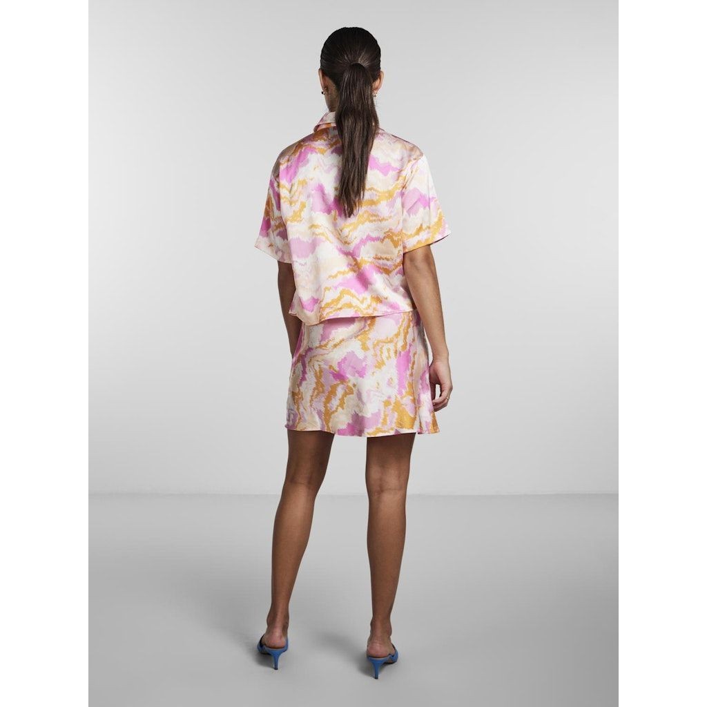 PIECES Palaidinės moterims, Rožinė, PCKERRA SS SHIRT 3