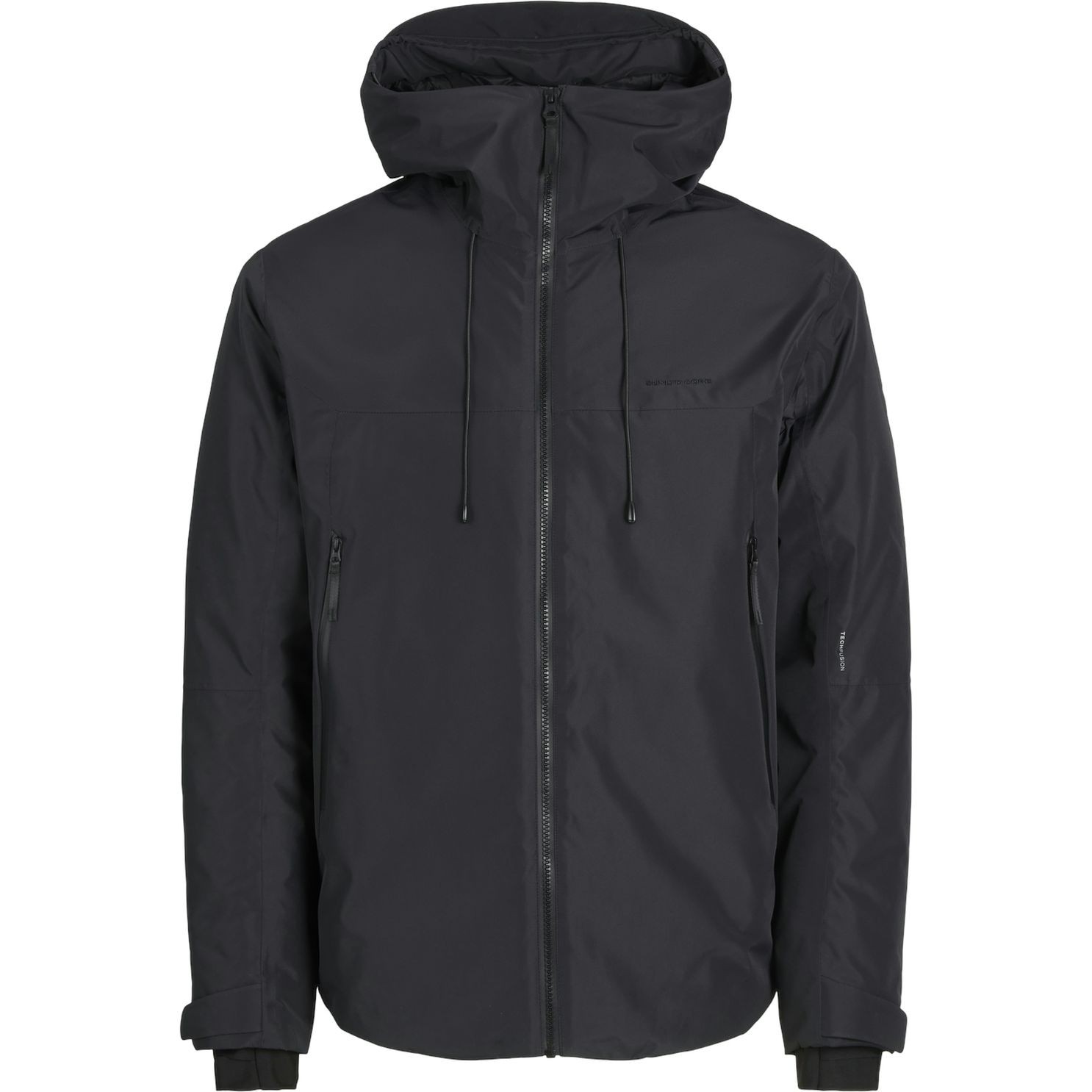 JACK & JONES Lengva striukė vyrams, Juoda, Summit padded shell jacket 1