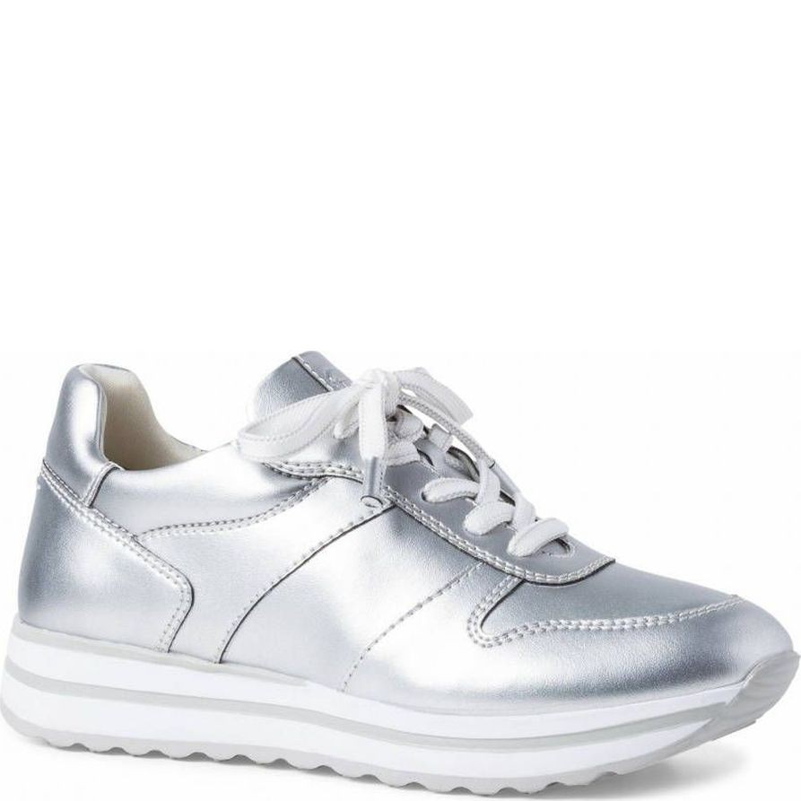 TAMARIS Bateliai - moterims, Sidabrinė 1