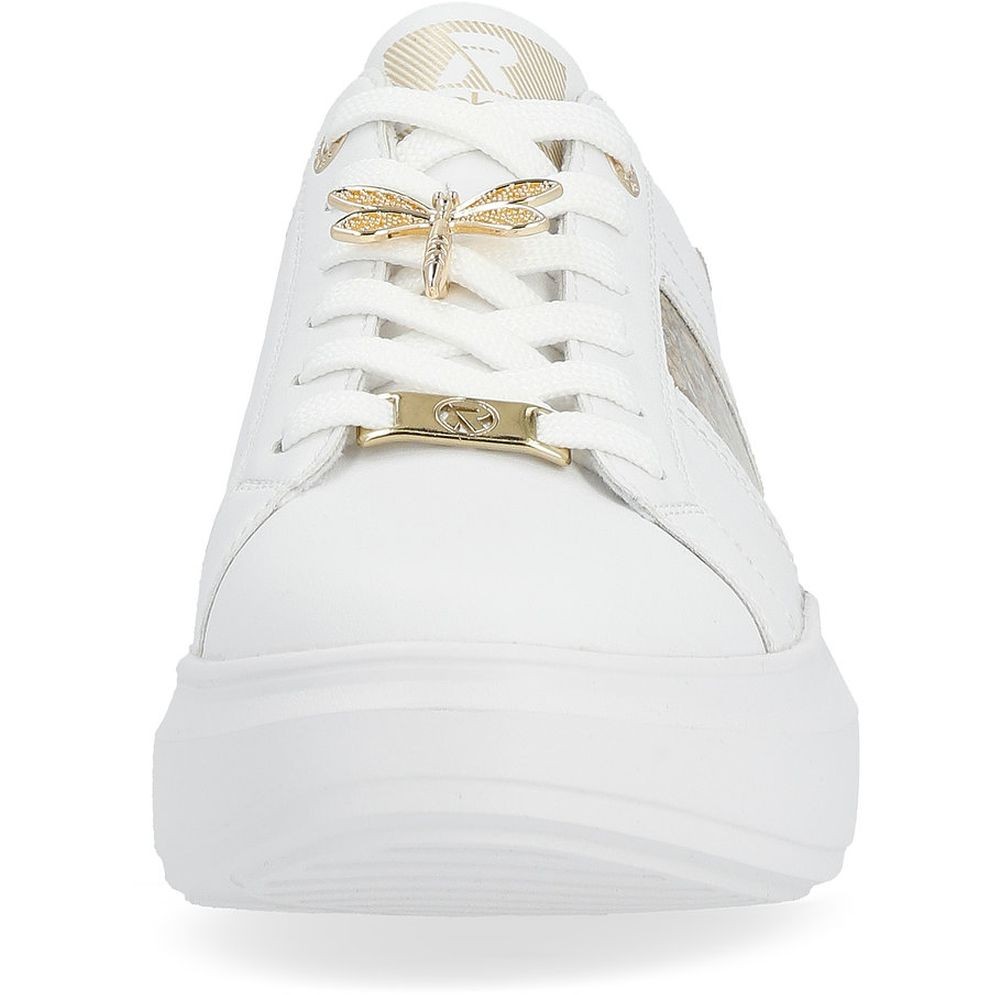 RIEKER Laisvalaikio bateliai moterims, Balta, LEISURE 8