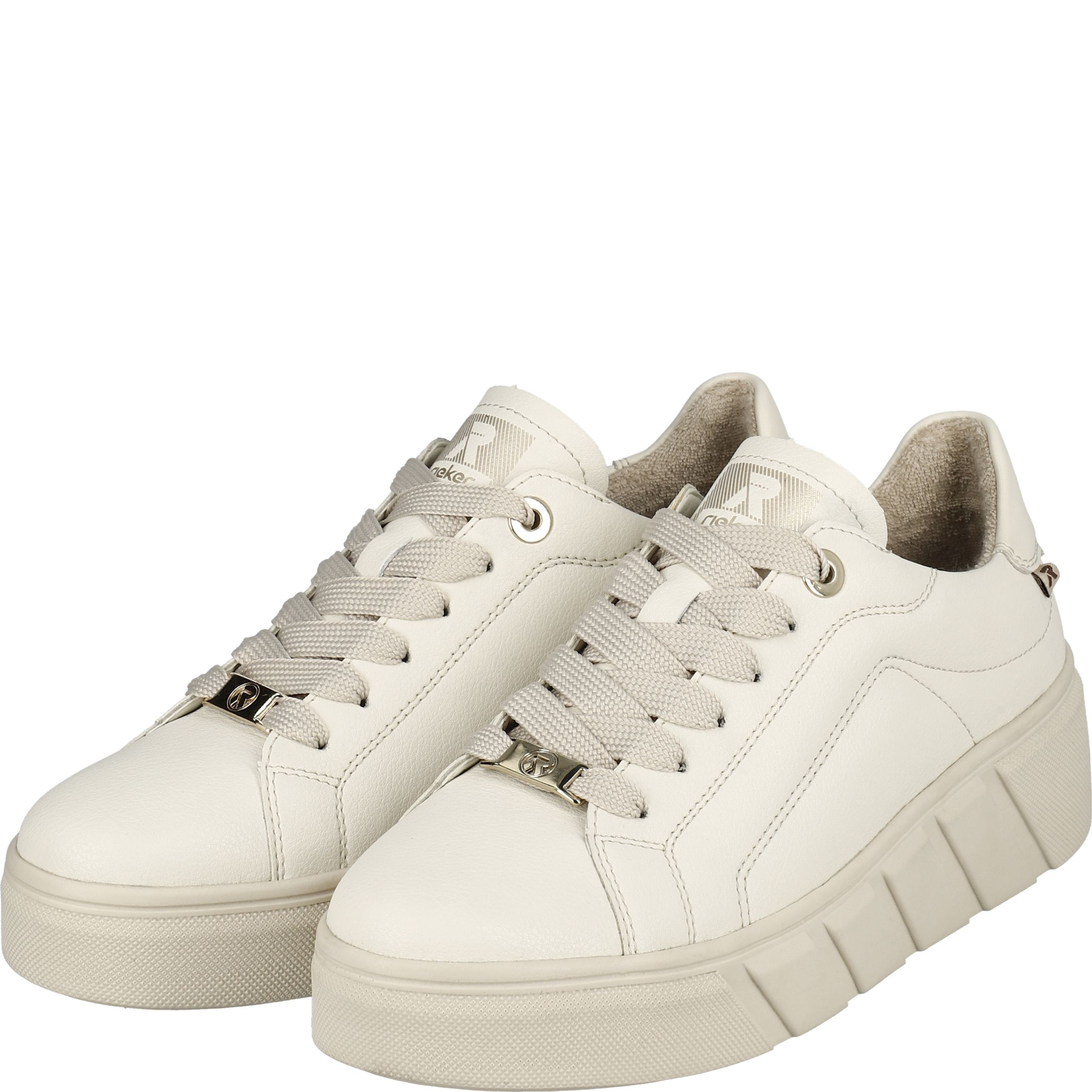 RIEKER EVOLUTION Laisvalaikio bateliai moterims, Balta, Ladies shoes 9