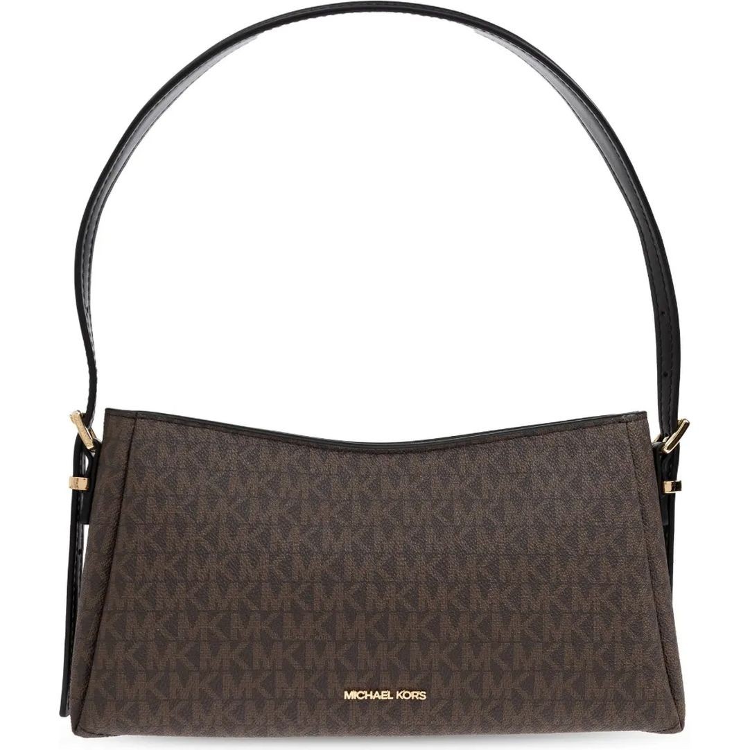 MICHAEL KORS Rankinė per petį moterims, Ruda, Md xbody 1