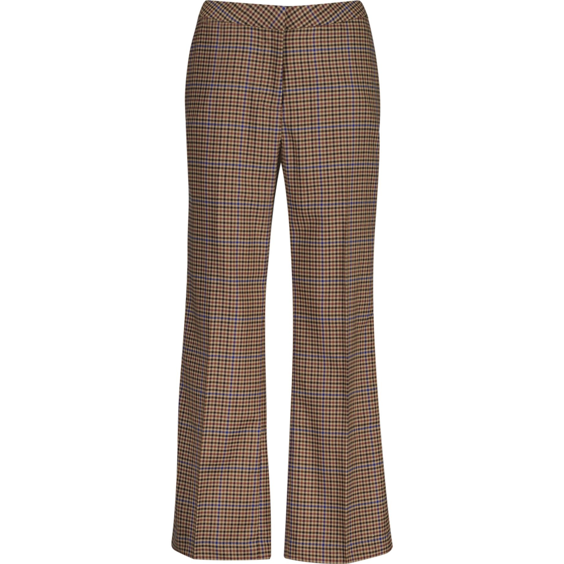 GANT Kelnės moterims, Chaki, Cropped slacks pants 1