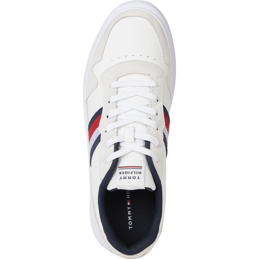 TOMMY HILFIGER Sportiniai bateliai vyrams, Balta, Lightweight mix cup sport shoe 4
